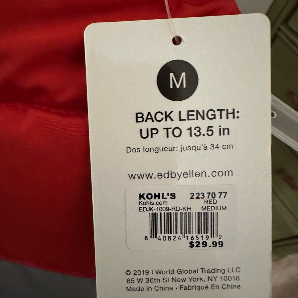 NWT dog jacket - Picture 12 of 15
